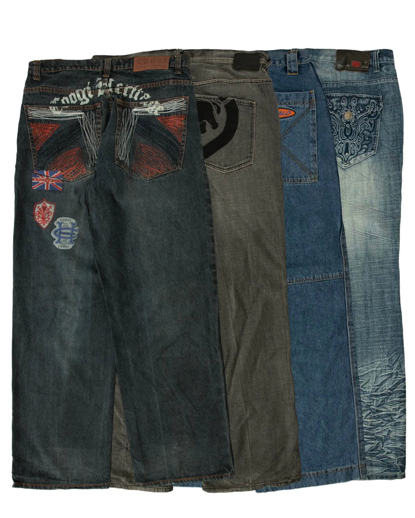 Wholesale selection of VINTAGE HIP HOP JEANS