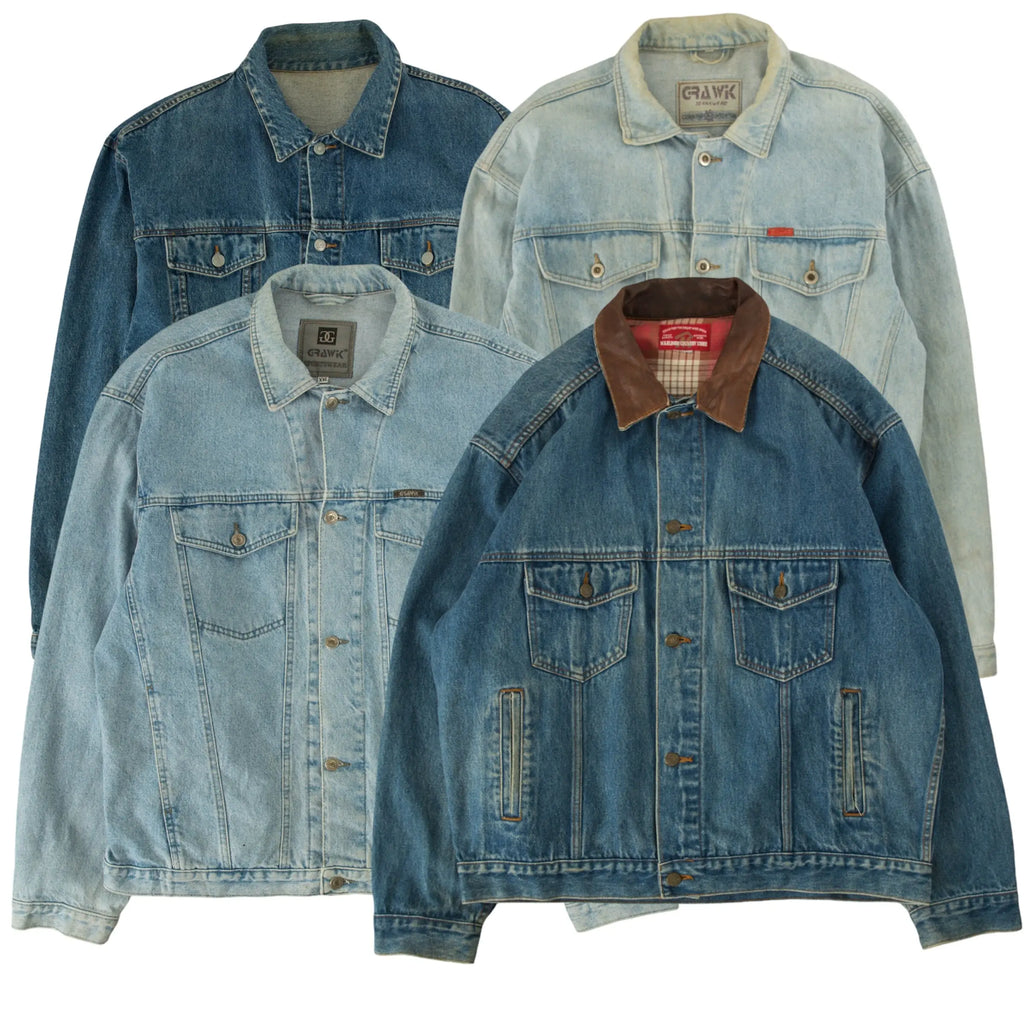 Wholesale selection of VINTAGE DENIM JACKETS