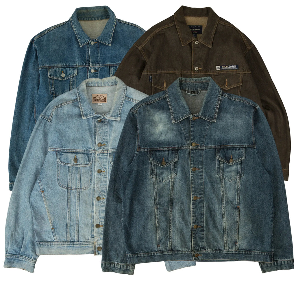 Wholesale selection of VINTAGE DENIM JACKETS