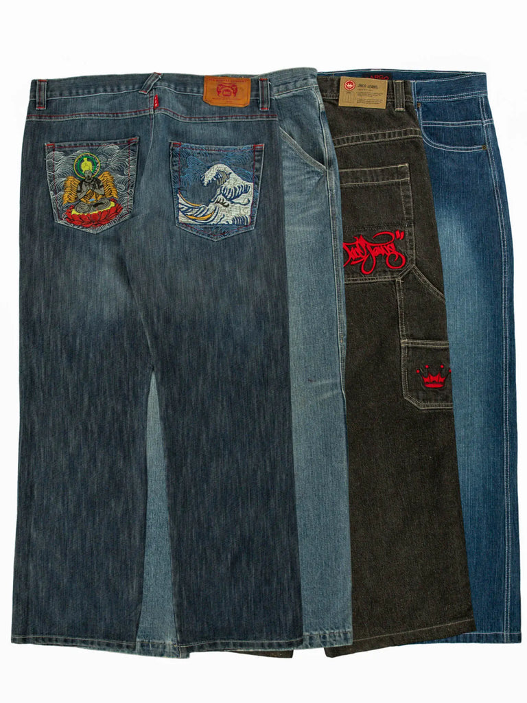 Wholesale selection of VINTAGE HIP HOP JEANS