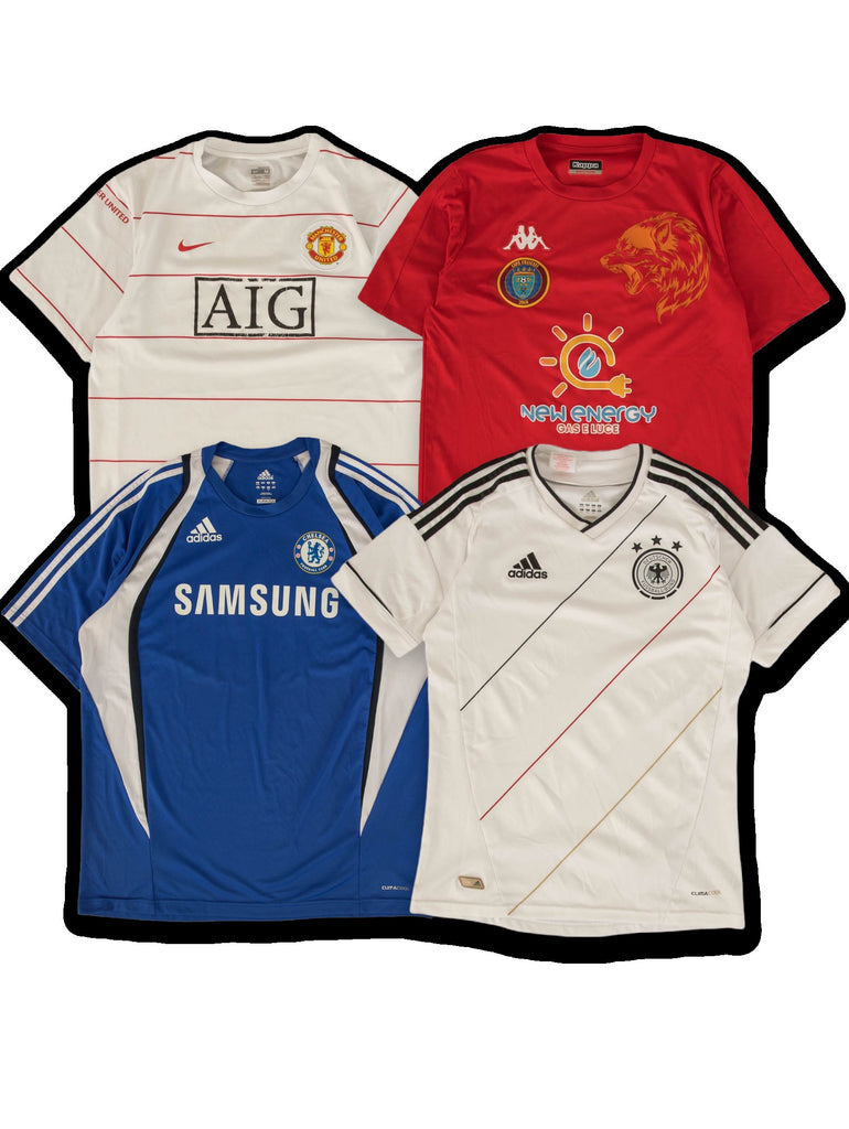 Wholesale selection of vintage football shirts