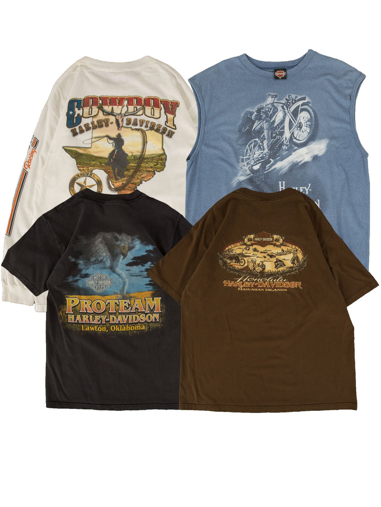 Wholesale selection of vintage harley davidson t-shirts