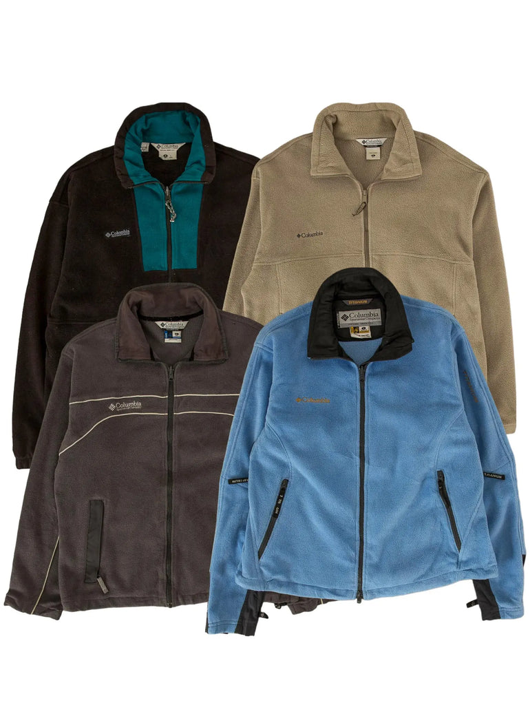 Wholesale selection of vintage columbia fleeces