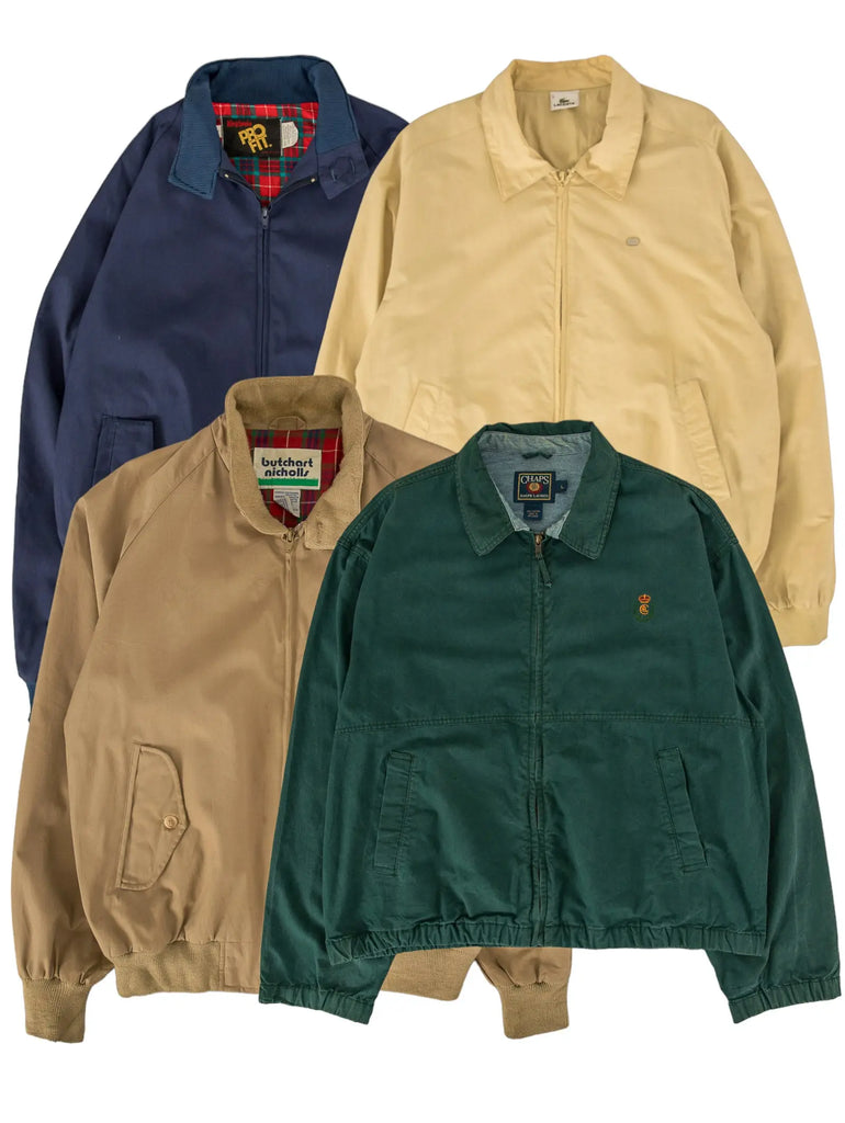 Wholesale selection of vintage harrington jackets